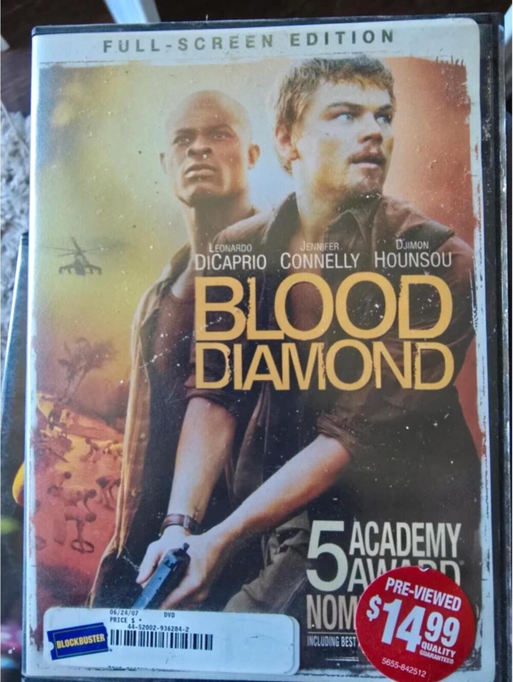 **6 For $13 Sale On Dvds!** Blood Diamond DVD